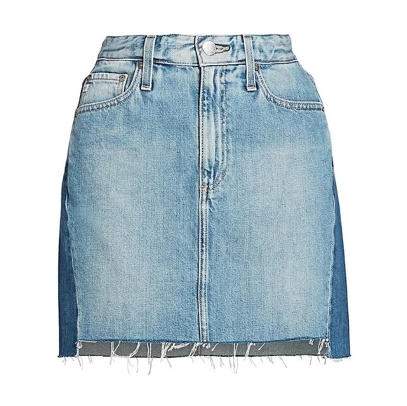 AG Jeans Vera Two Tone Mini Skirt - Picture 3 of 9